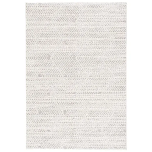Tapete Renace Bandas Texturadas en Marfil con Gris
