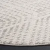 Tapete Renace Bandas Texturadas en Marfil con Gris
