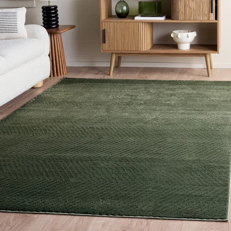 Tapete Renace Bandas Texturadas en Verde