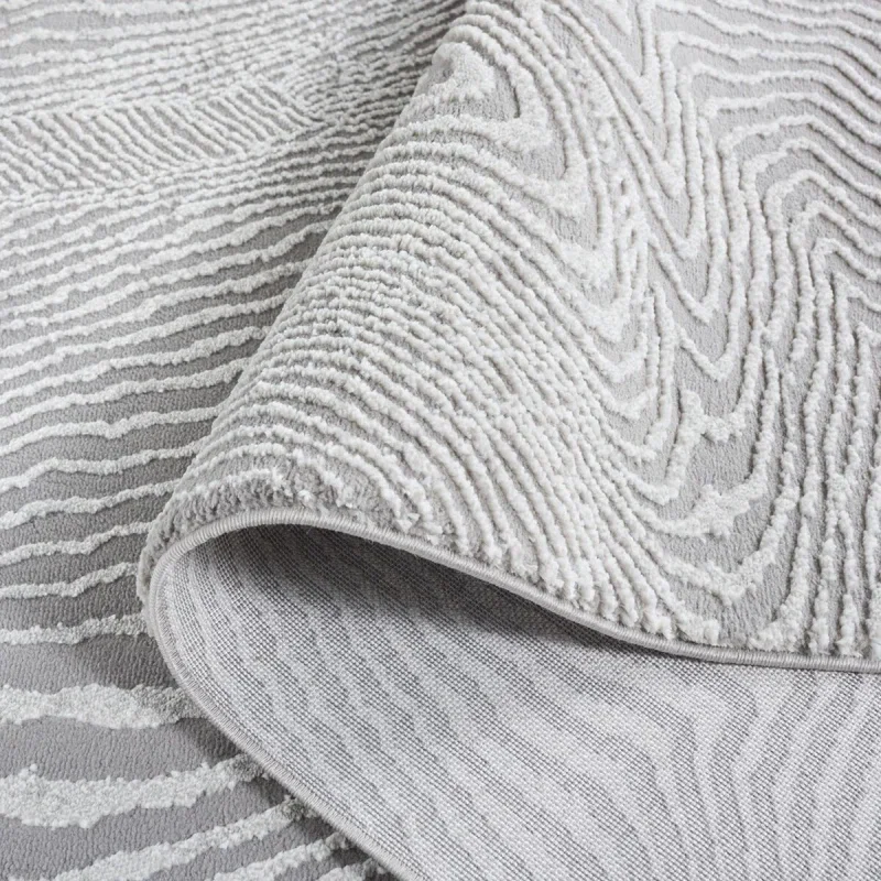 Tapete Renace Ondas Concéntricas en Gris