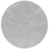 Tapete Renace Ondas Concéntricas en Gris