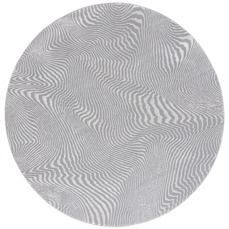 Tapete Renace Ondas Concéntricas en Gris