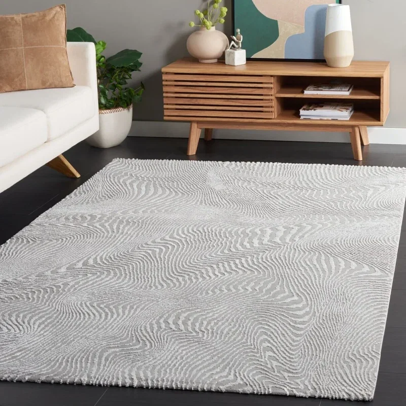 Tapete Renace Ondas Concéntricas en Gris