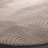 Tapete Renace Ondas Concéntricas en Rosa con Marfil