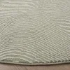 Tapete Renace Ondas Concéntricas en Verde Salvia con Marfil