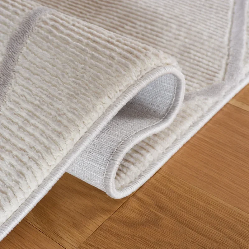 Tapete Renace Rombos Perfilados en Beige