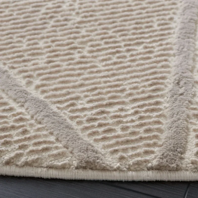 Tapete Renace Rombos Perfilados en Beige