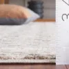 Tapete Renace Tejido de Canasta en Marfil con Taupe