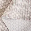 Tapete Renace Tejido de Canasta en Marfil con Taupe