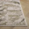 Tapete Alcalá Ondas Trazadas en Verde con Gris
