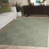 Tapete Dinos Damero Estriado en Verde