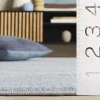Tapete Dinos Rombos Concéntricos en Azul