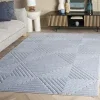 Tapete Dinos Rombos Concéntricos en Azul