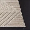 Tapete Dinos Rombos Concéntricos en Beige