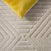 Tapete Dinos Rombos Concéntricos en Beige