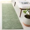 Tapete Dinos Rombos Concéntricos en Verde
