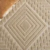 Tapete Dinos Rombos Enmarcados en Beige
