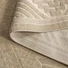 Tapete Dinos Rombos Enmarcados en Beige