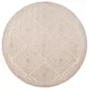 Tapete Dinos Rombos Enmarcados en Beige