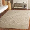 Tapete Dinos Rombos Enmarcados en Beige