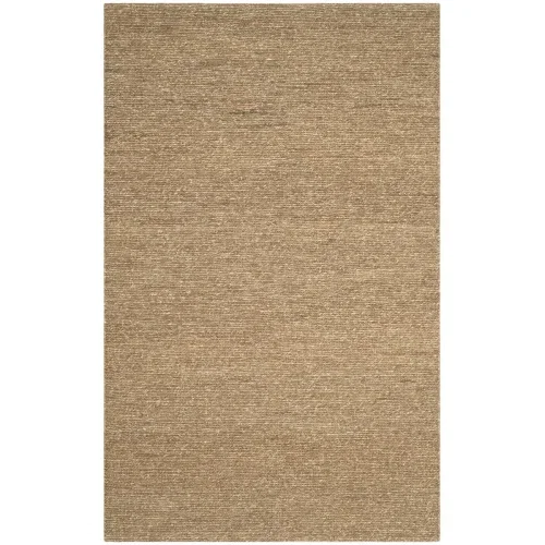 Tapete Fibra Natural Tejido Liso en Natural