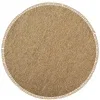 Tapete Fibra Natural Tejido Liso en Natural