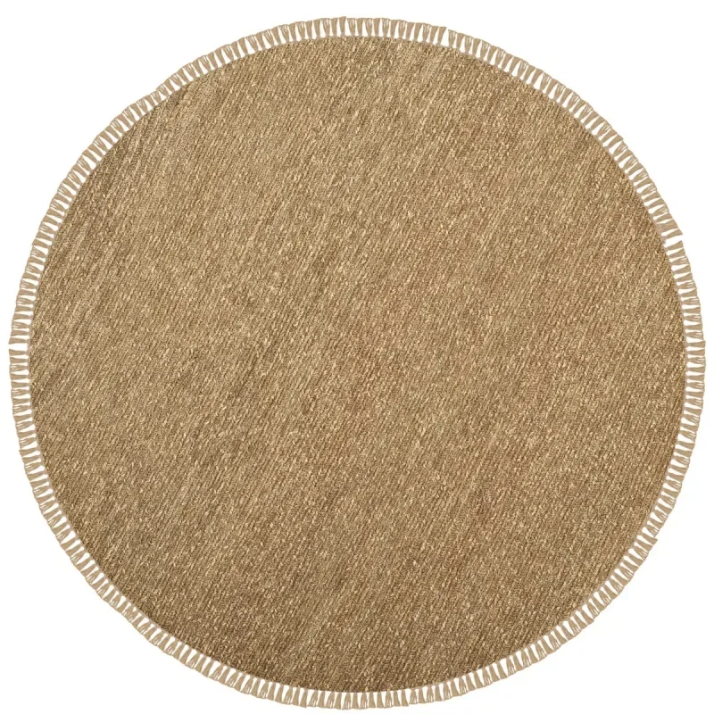 Tapete Fibra Natural Tejido Liso en Natural