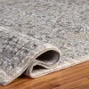 Tapete Luneta Arabescos Persas en Gris con Beige