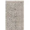 Tapete Luneta Arabescos Persas en Gris con Beige