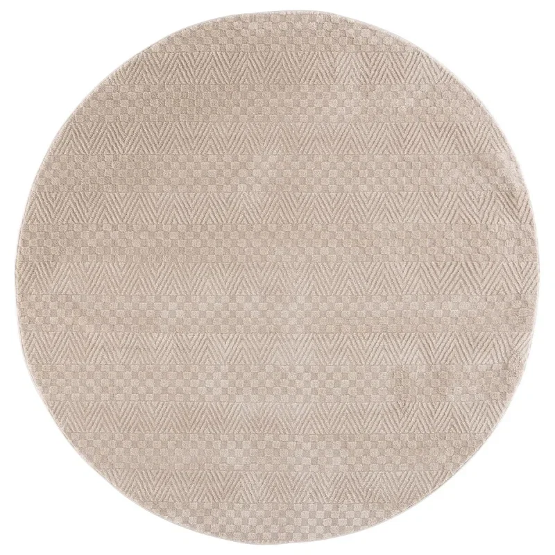 Tapete Luneta Microrombos en Beige