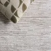 Tapete Luneta Vetas Horizontales en Beige con Marfil