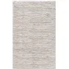 Tapete Luneta Vetas Horizontales en Beige con Marfil