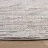 Tapete Luneta Vetas Horizontales en Beige con Marfil