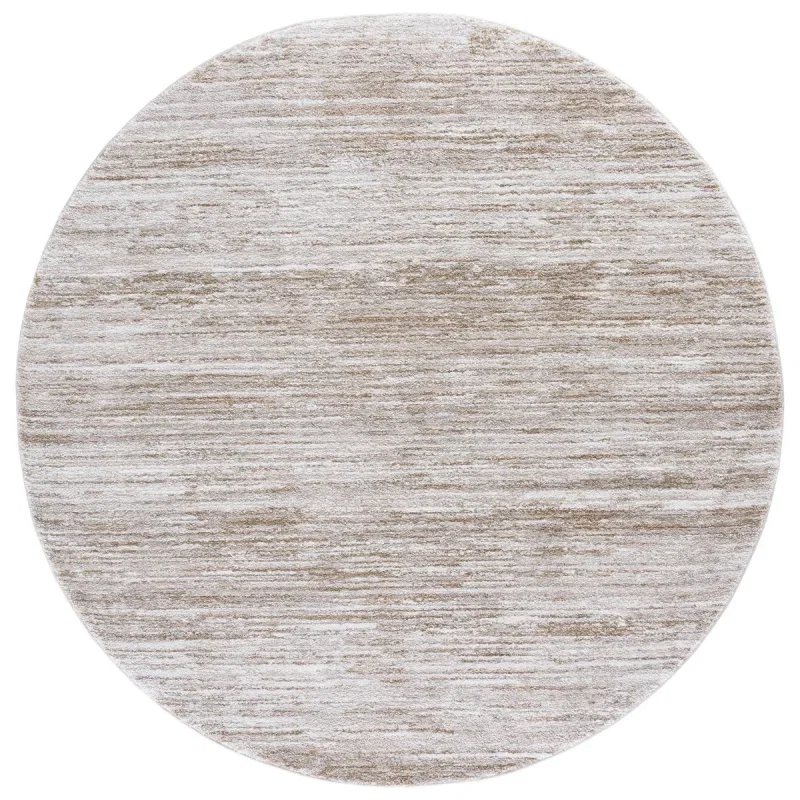 Tapete Puerto Veteado en Taupe con Marfil