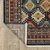 Tapete Carmesí Rombos en Azul