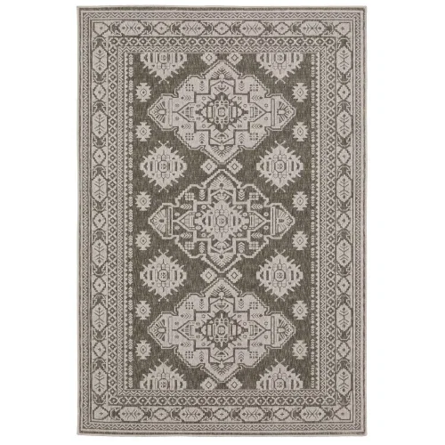 tapete-tapete-enigma-kazak-en-gris Tapete Enigma Kazak en Gris