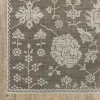 Tapete Enigma Oushak en Gris Oliva