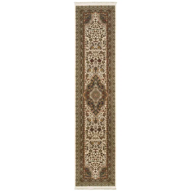 Tapete Galería Kirman en Marfil