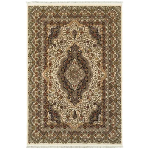Tapete Galería Kirman en Marfil