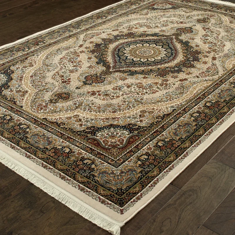 Tapete Galería Tabriz en Marfil