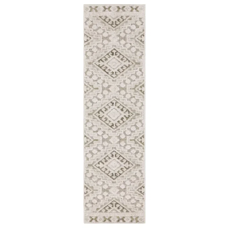 Tapete Medina Kilim en Topo