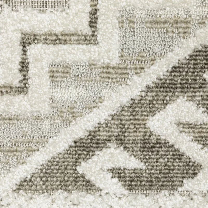Tapete Medina Kilim en Topo