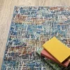 Tapete Murano Trama en Azul