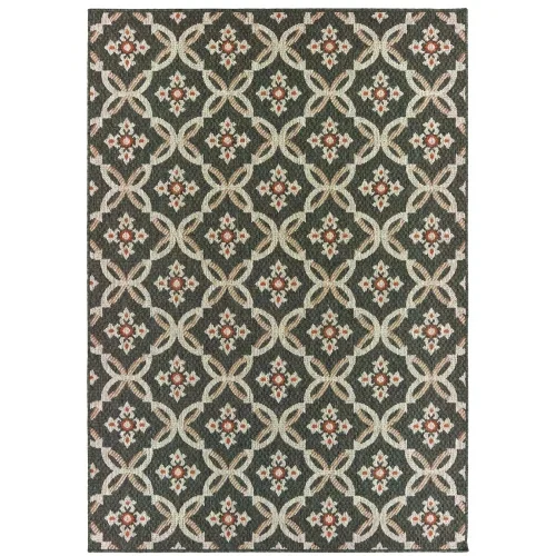 Tapete Paralelo Azulejos en Gris