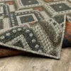 Tapete Paralelo Rombos en Gris, detalle de la textura 6
