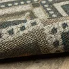 Tapete Paralelo Rombos en Gris, detalle de la textura 7