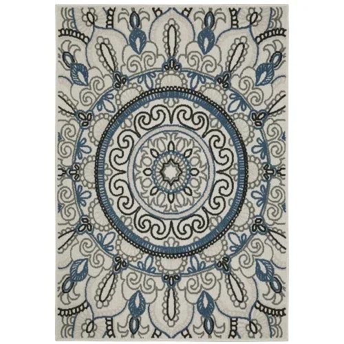 tapete-tapete-platino-mandala-en-azul Tapete Platino Mandala en Azul