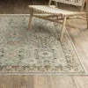Tapete Poniente Floral en Coral