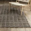 Tapete Relieve Bloques en Café Oscuro