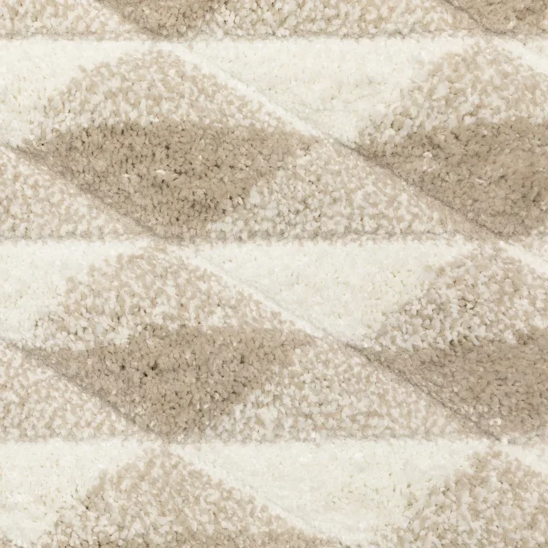 Tapete Relieve Damero en Beige